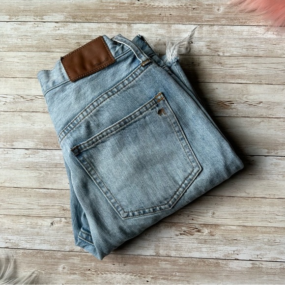 Madewell The Perfect Summer Jean size 25 Jeans | Destructed | Raw Hem - Picture 3 of 16